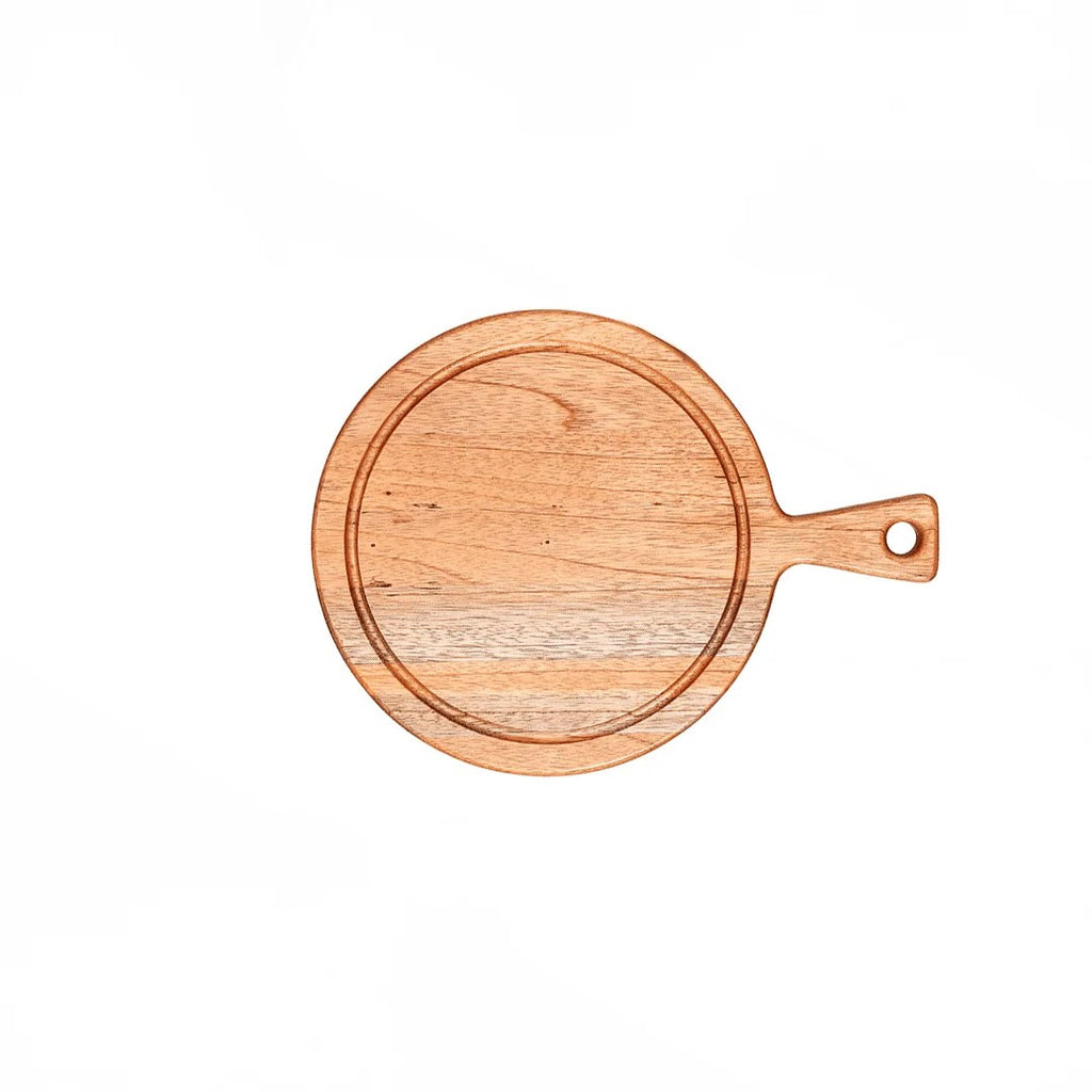 Tablas para Picar Circular con Sujetador (46 cm x 26 cm x 3cm)