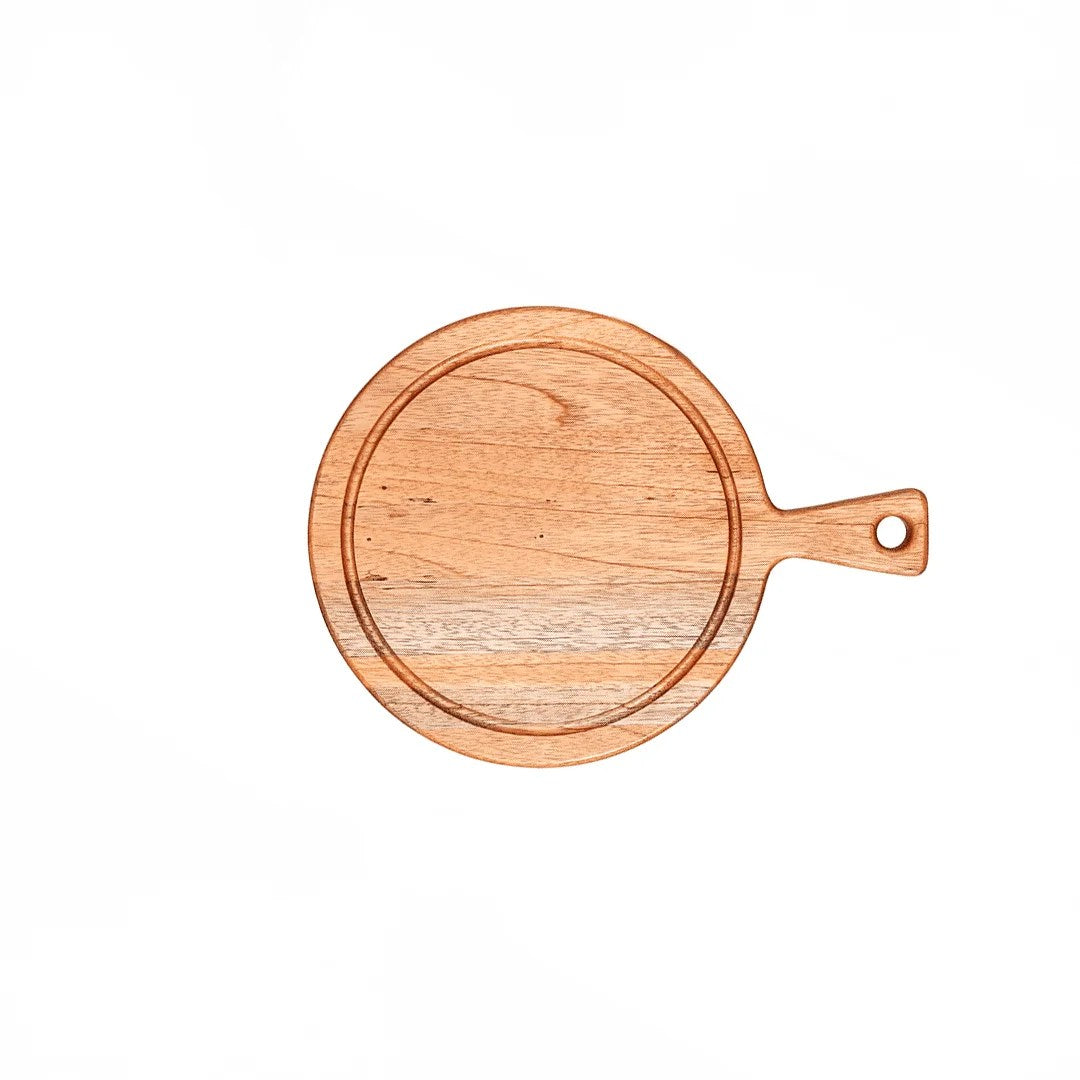 Tablas para Picar Circular con Sujetador (46 cm x 26 cm x 3cm)