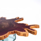Mesa de Centro de Madera Restaurada (150 cm x 140 cm x 45 cm.)