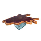 Mesa de Centro de Madera Restaurada (150 cm x 140 cm x 45 cm.)