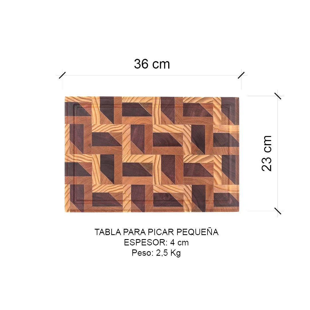 Tablas para Picar Pequeñas (35 cm x 23 cm x 4 cm)