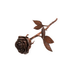 Rosa Tallada a Mano en Cedro Rosado (Altura 35 cm Ancho 8 cm )