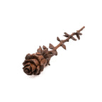 Rosa Tallada a Mano en Cedro Rosado (Altura 35 cm Ancho 8 cm )