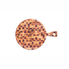 Tablas para Picar Circular con Sujetador (46 cm x 26 cm x 3cm)