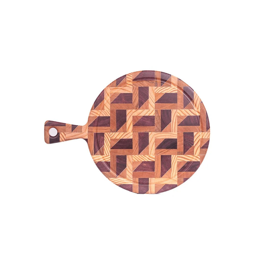 Tablas para Picar Circular con Sujetador (46 cm x 26 cm x 3cm)