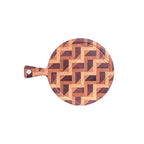 Tablas para Picar Circular con Sujetador (46 cm x 26 cm x 3cm)
