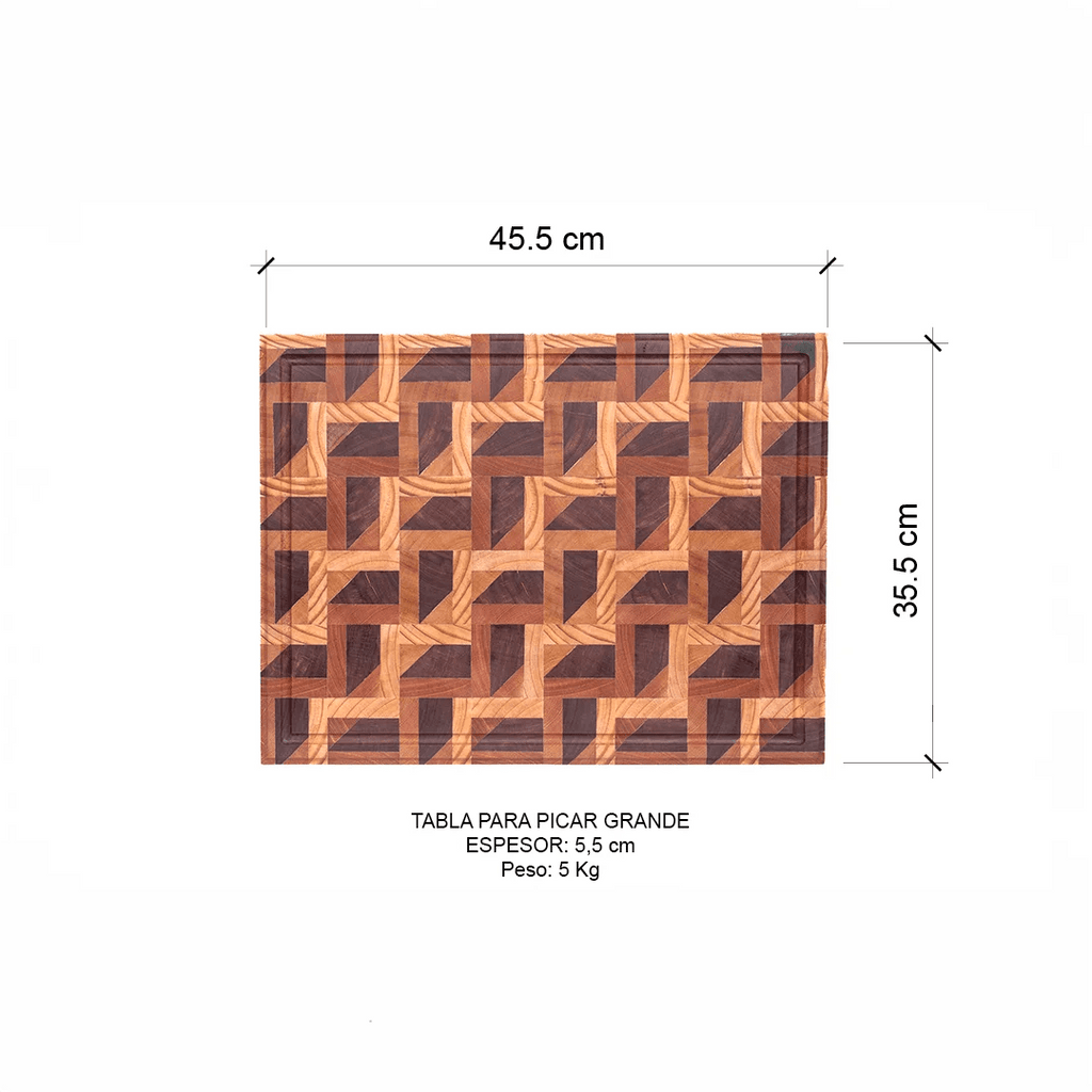 Tablas para Picar Grandes (46,5 cm x 35,5 cm x 5,5 cm )