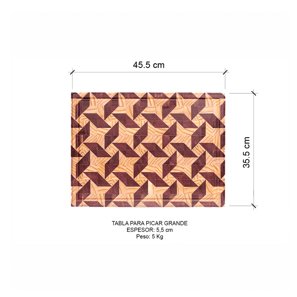 Tablas para Picar Grandes (46,5 cm x 35,5 cm x 5,5 cm )